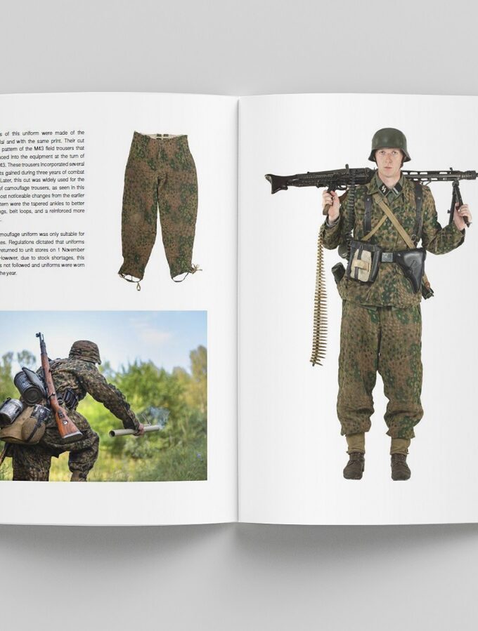 Scale modeling WW2 German camouflage uniforms